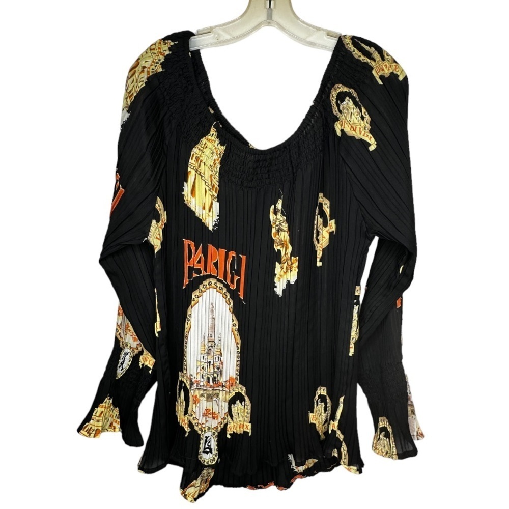 Pleated Blouse